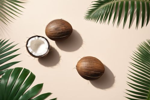 綠色現摘美食可口椰子攝影圖圖片 攝影圖 下載至來源處